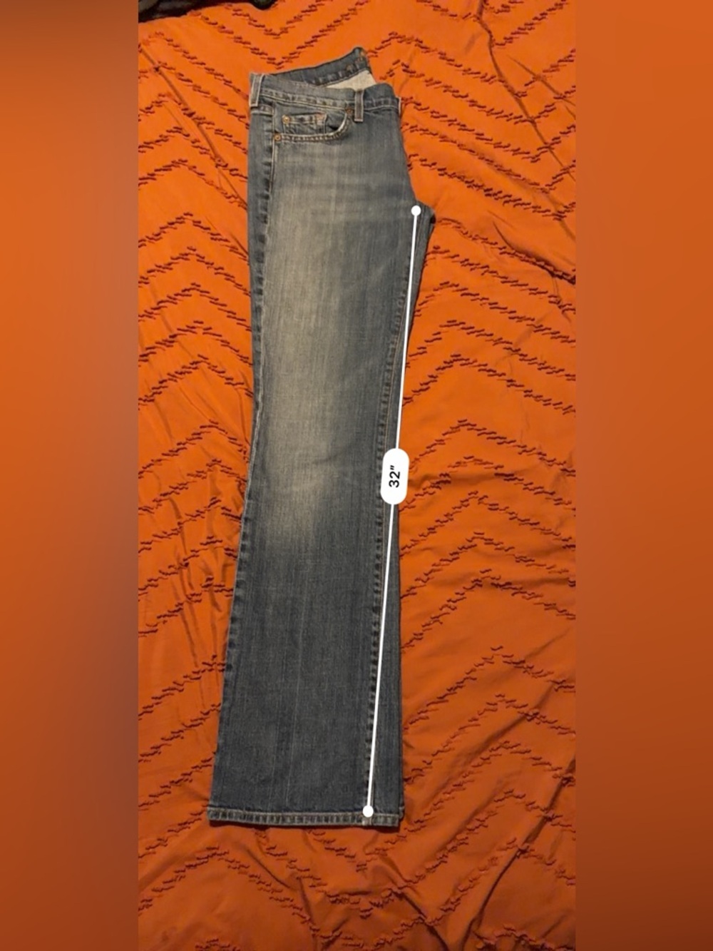 7 For All Mankind Women's Boot Cut Jeans - Medium Blue Wash